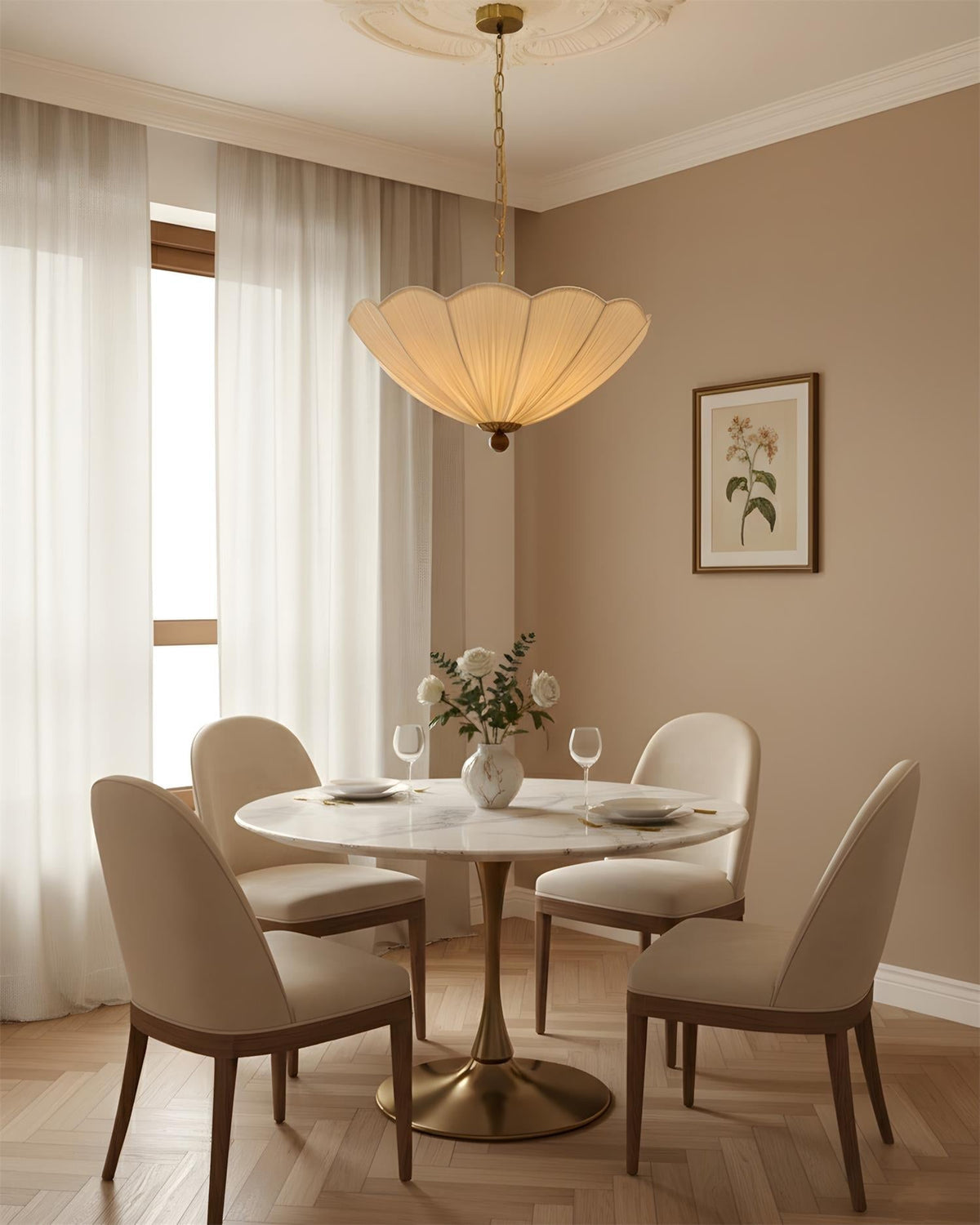 Travertin hanglamp