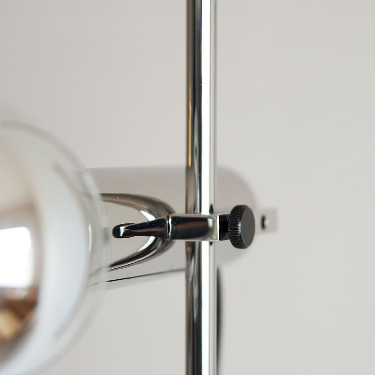 Orbital Industriële vloerlamp met marmeren voet