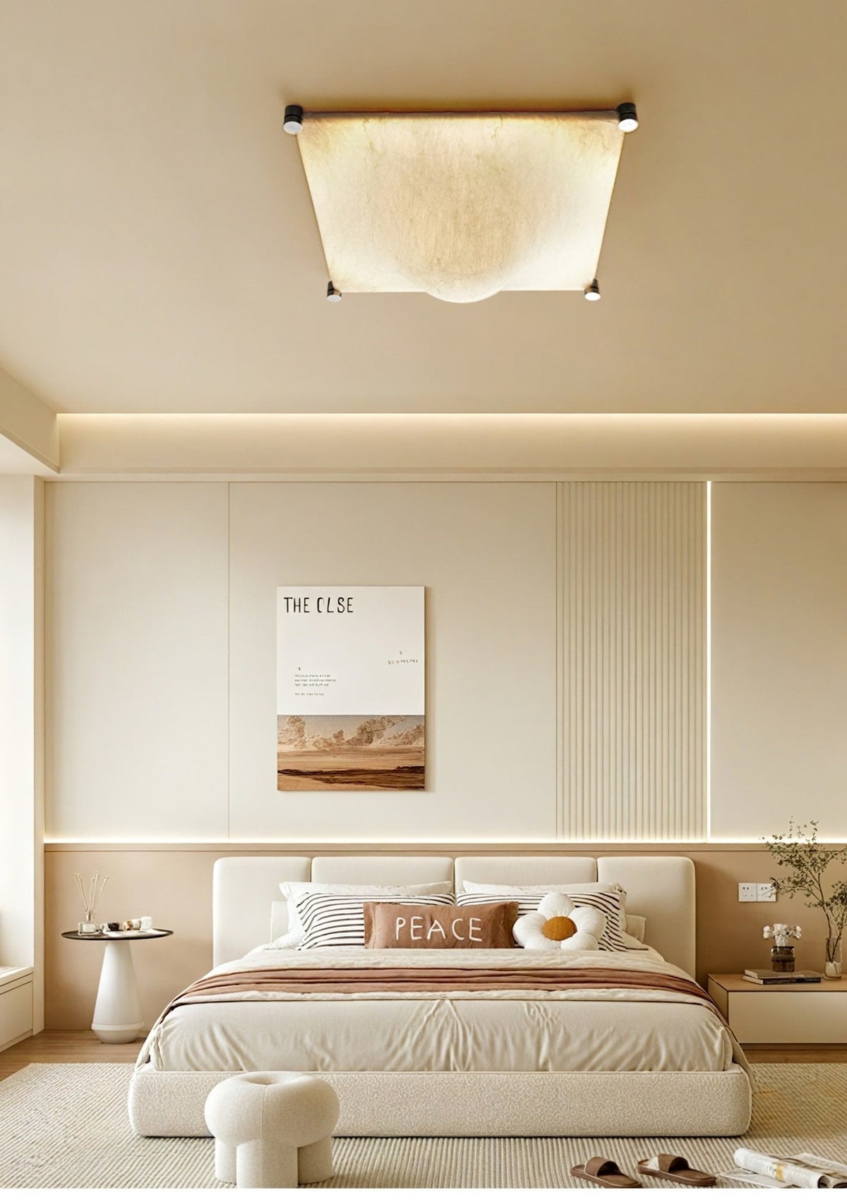 Panel Rustic Silk wandlamp