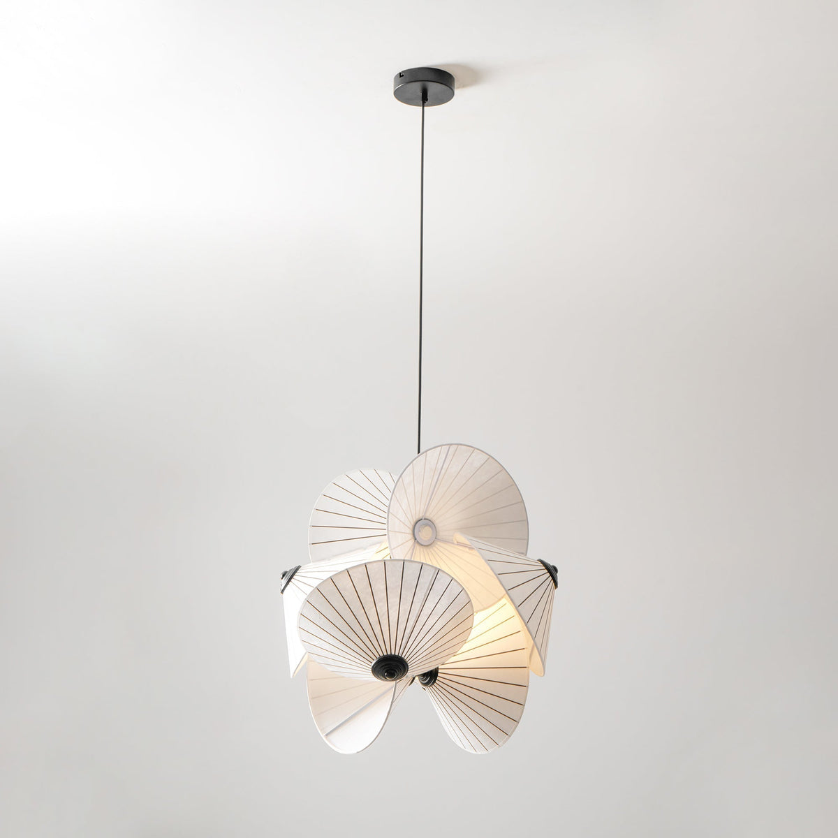 Florielle stoffen hanglamp