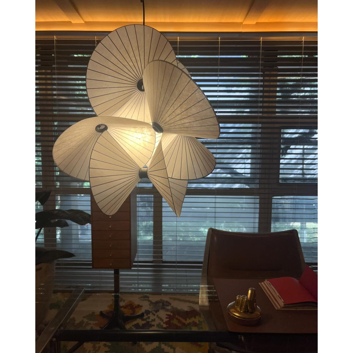 Florielle stoffen hanglamp