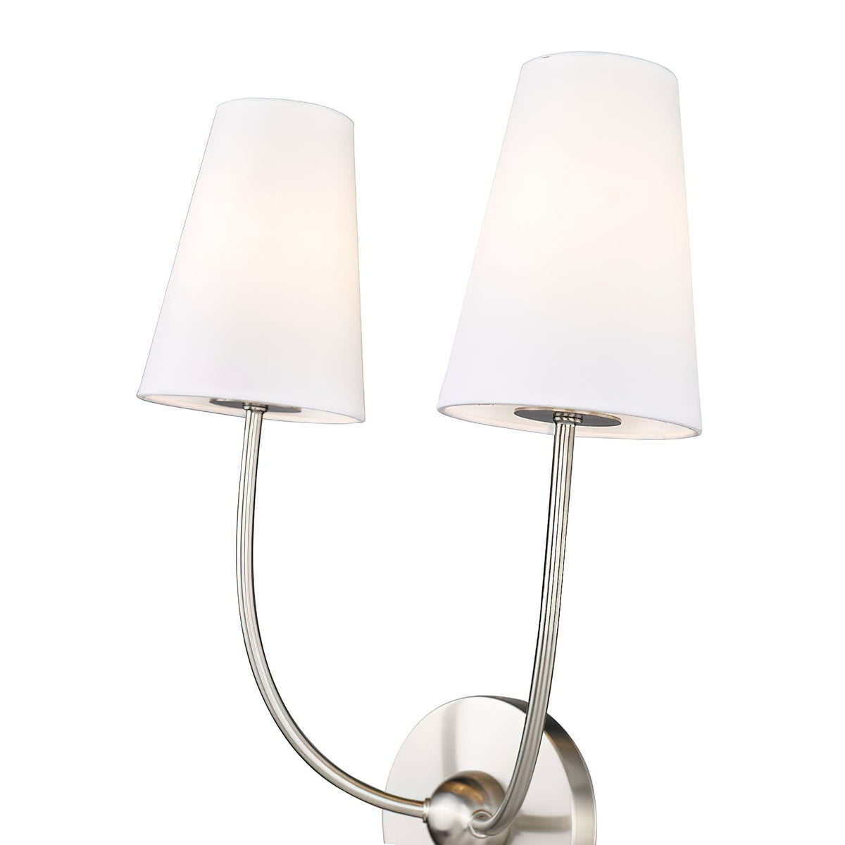 Miriviella wandlamp met stoffen kap