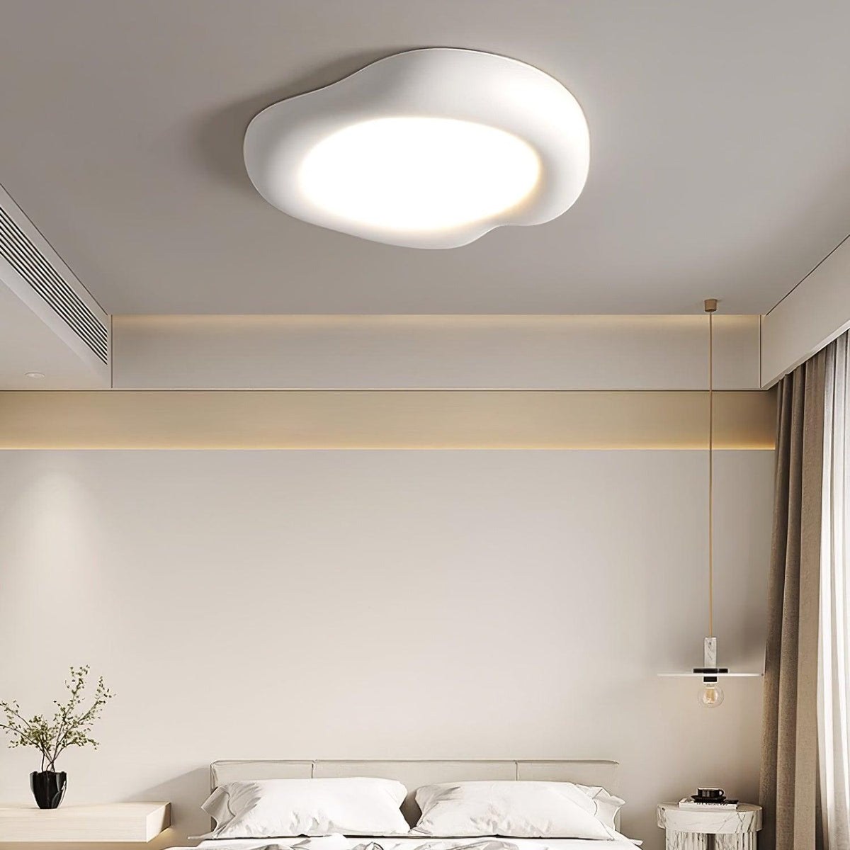 Zelaeis gevormde appel hars plafondlamp