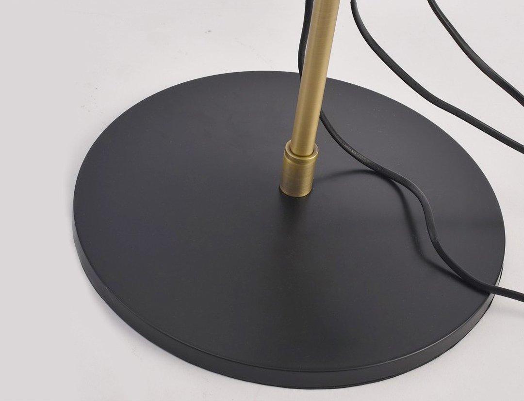 Mylirir Art Deco messing vloerlamp