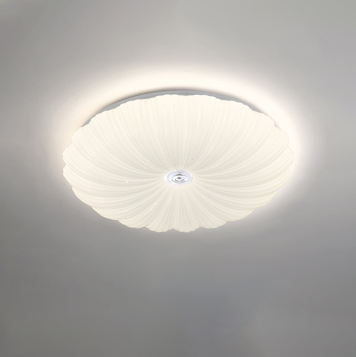 Maraira Noordse kunst Shell Ronde plafondlamp