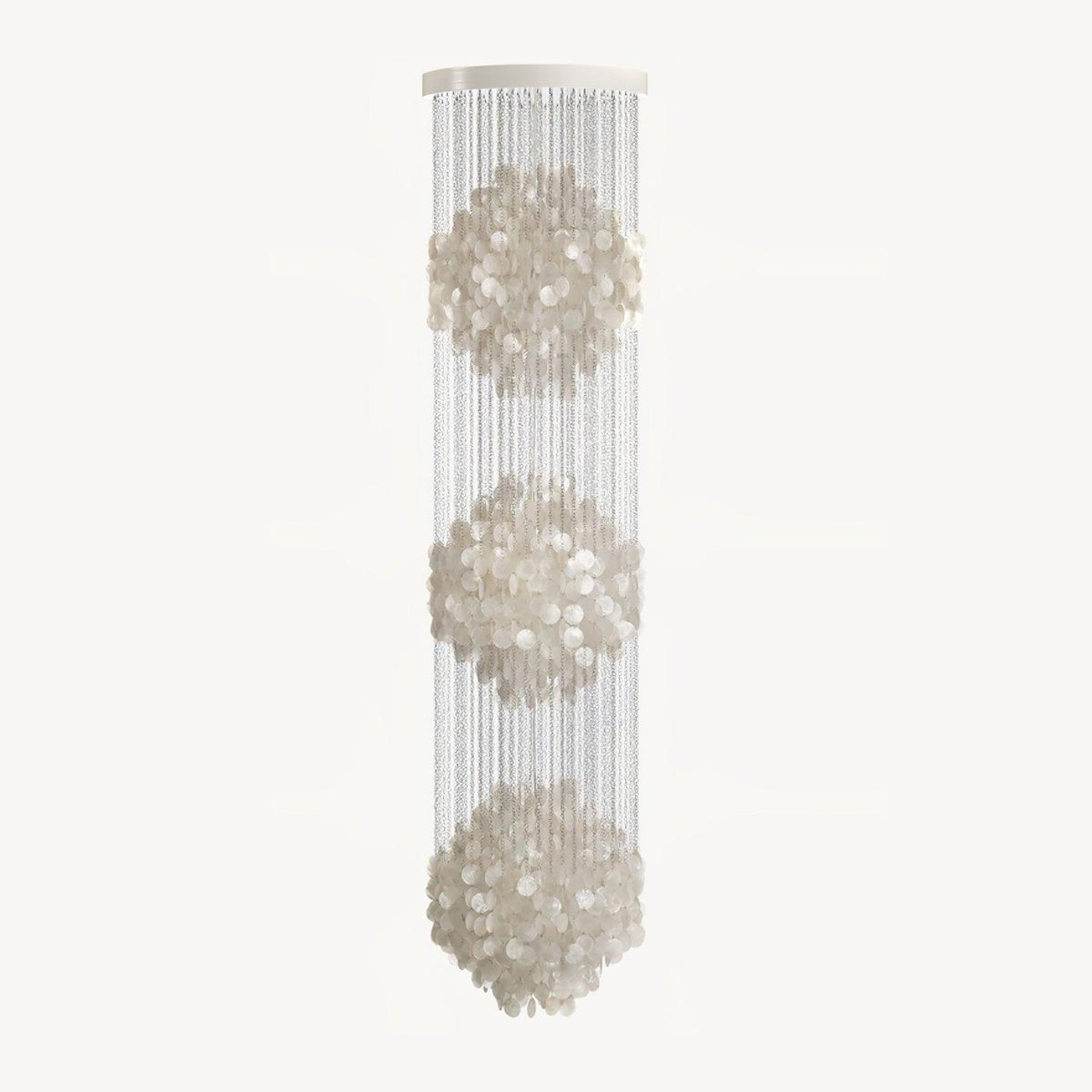 Neloza Coastal Shell Waterfall hanglamp