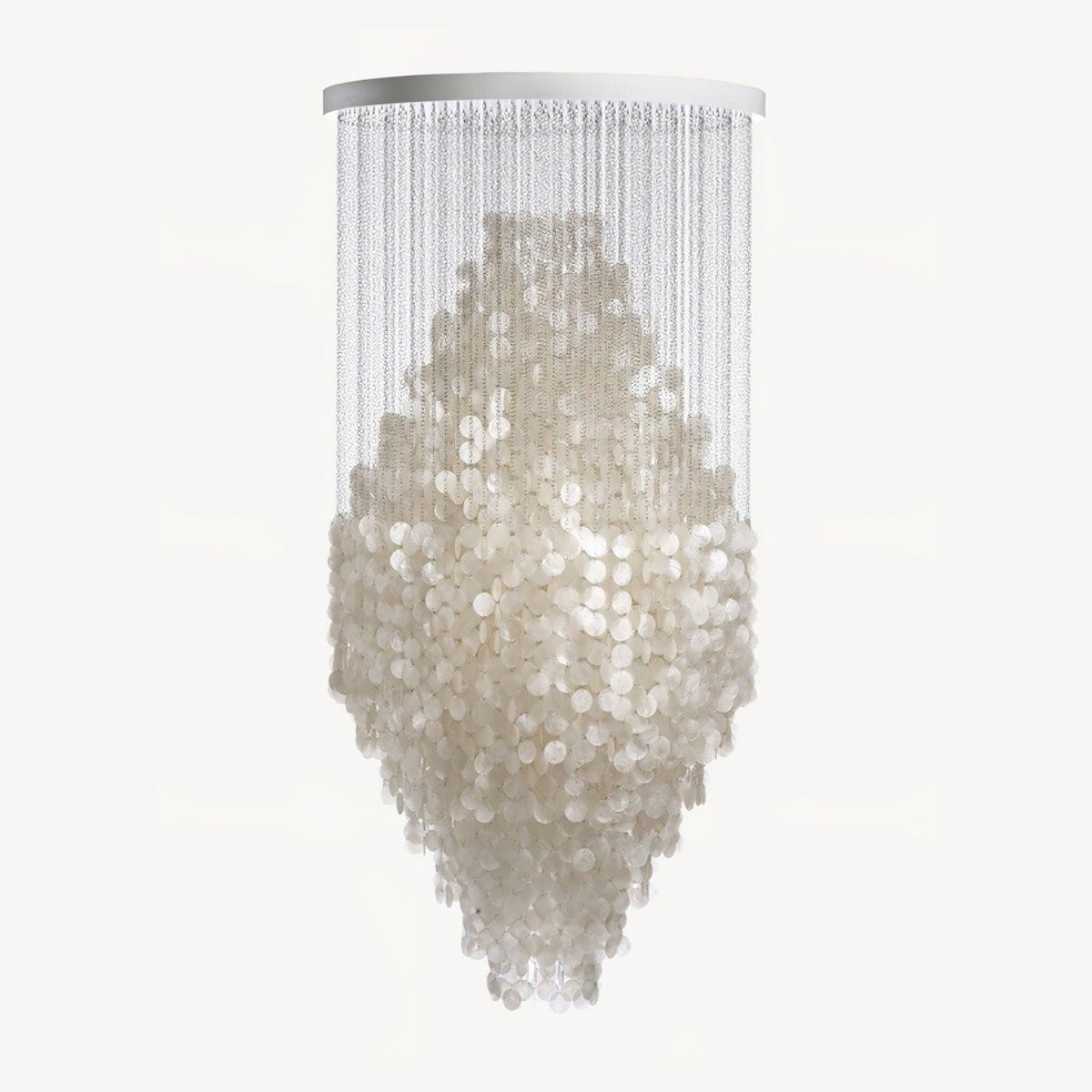 Neloza Coastal Shell Waterfall hanglamp
