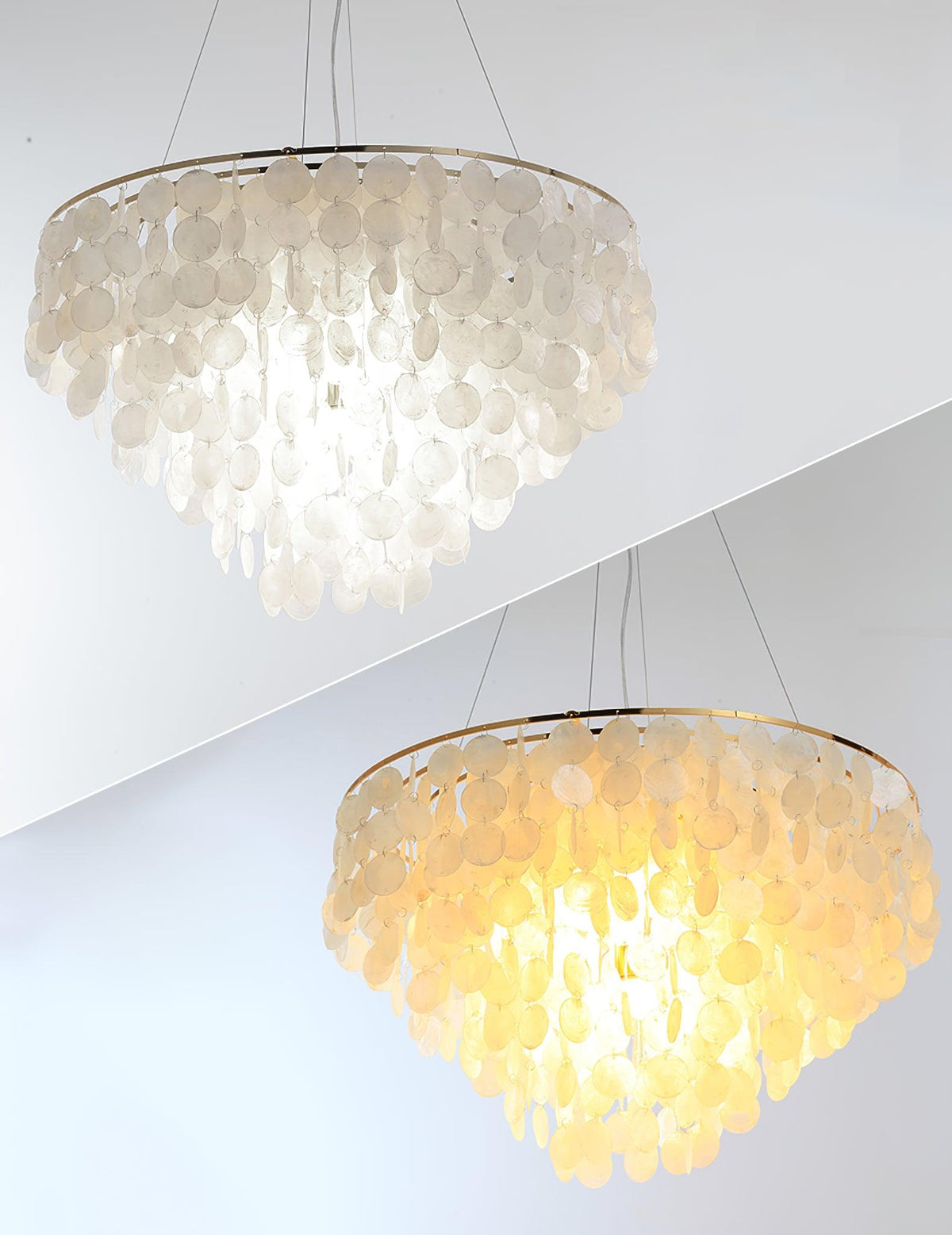 Esileth Postmodern luxe Shell Wind Chime Kroonluchter