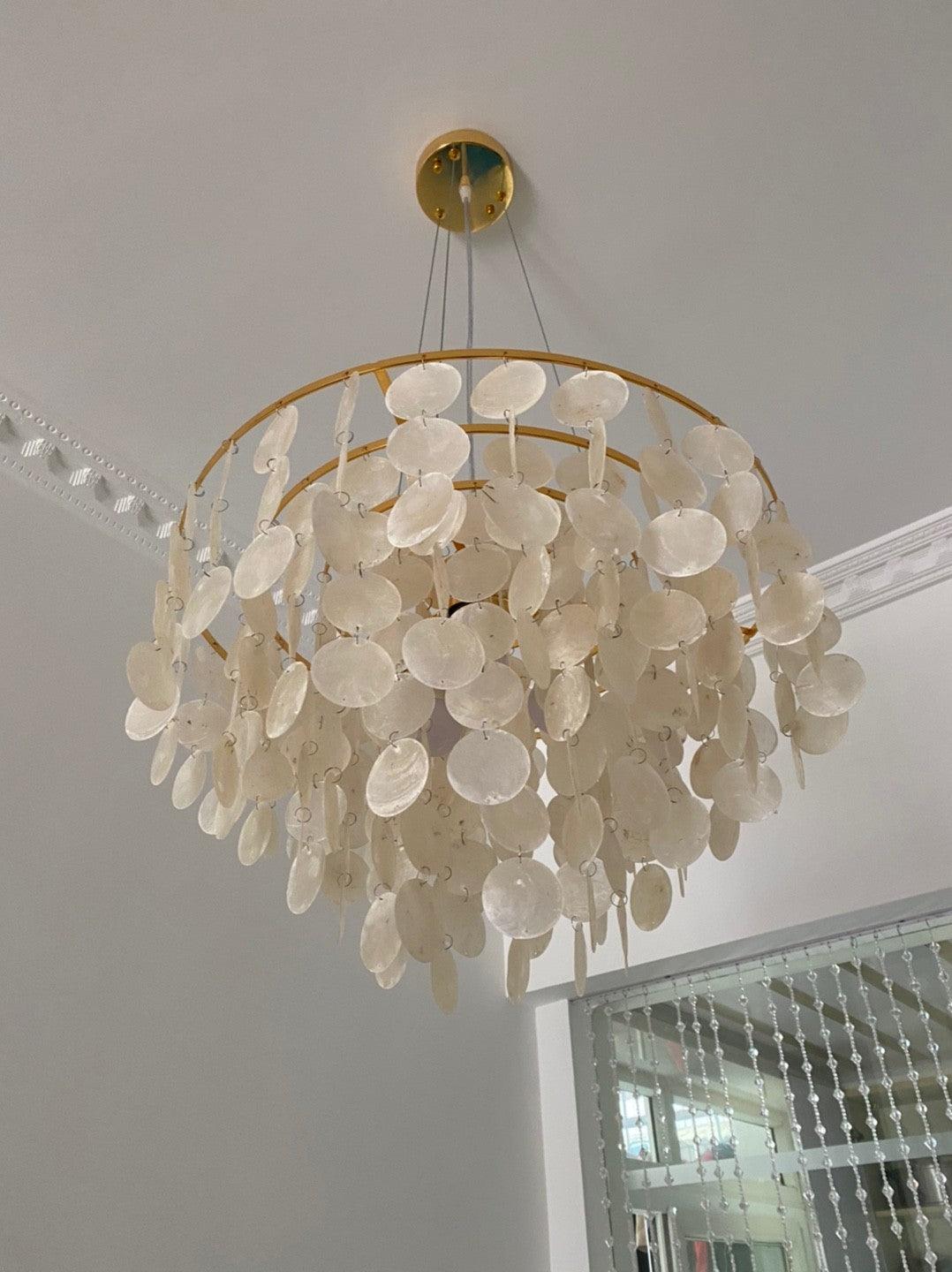 Esileth Postmodern luxe Shell Wind Chime Kroonluchter