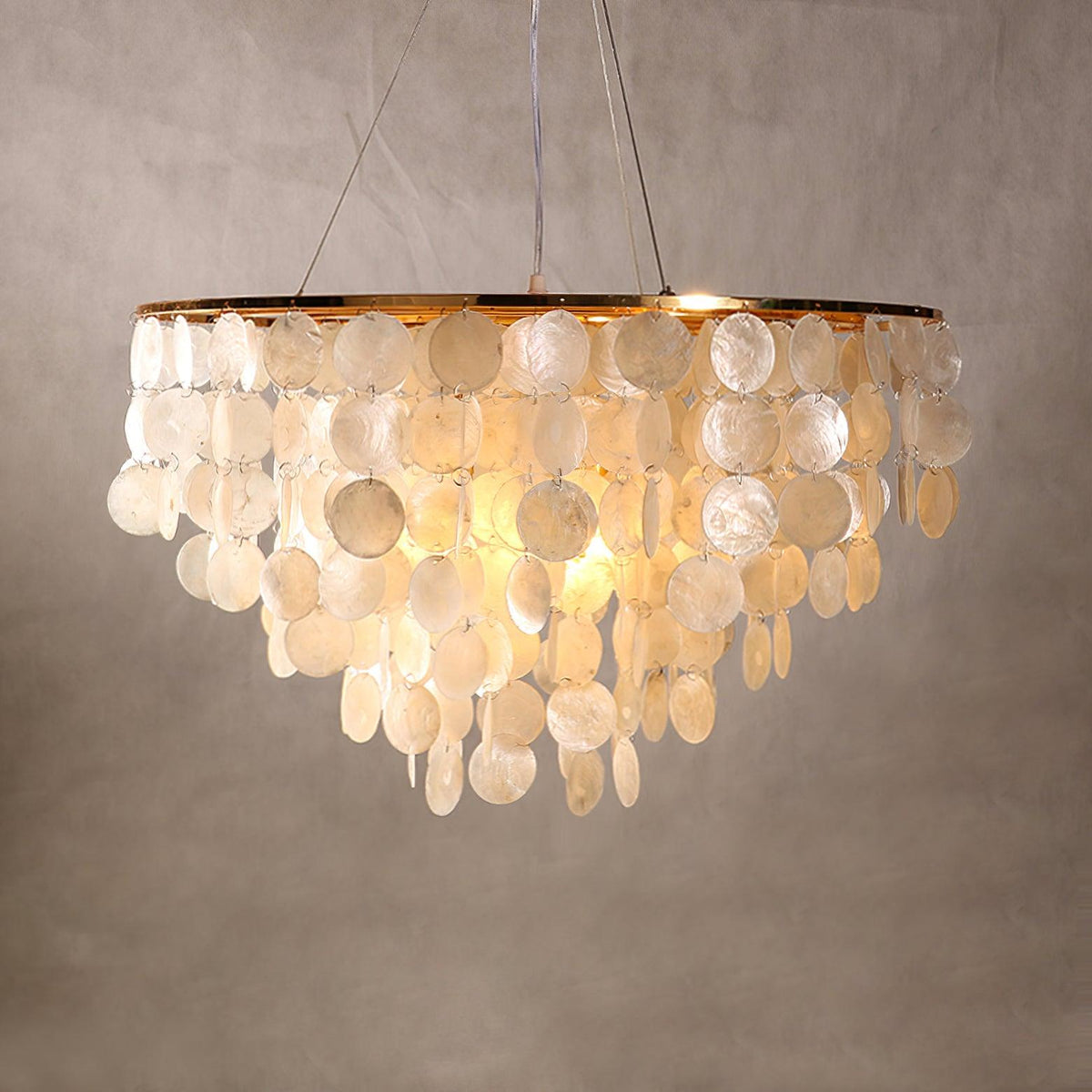 Esileth Postmodern luxe Shell Wind Chime Kroonluchter