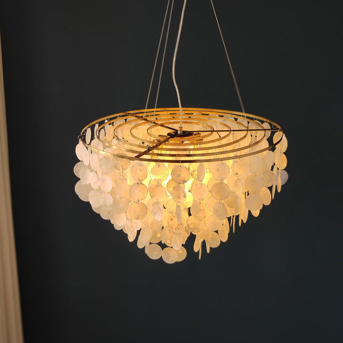 Esileth Postmodern luxe Shell Wind Chime Kroonluchter