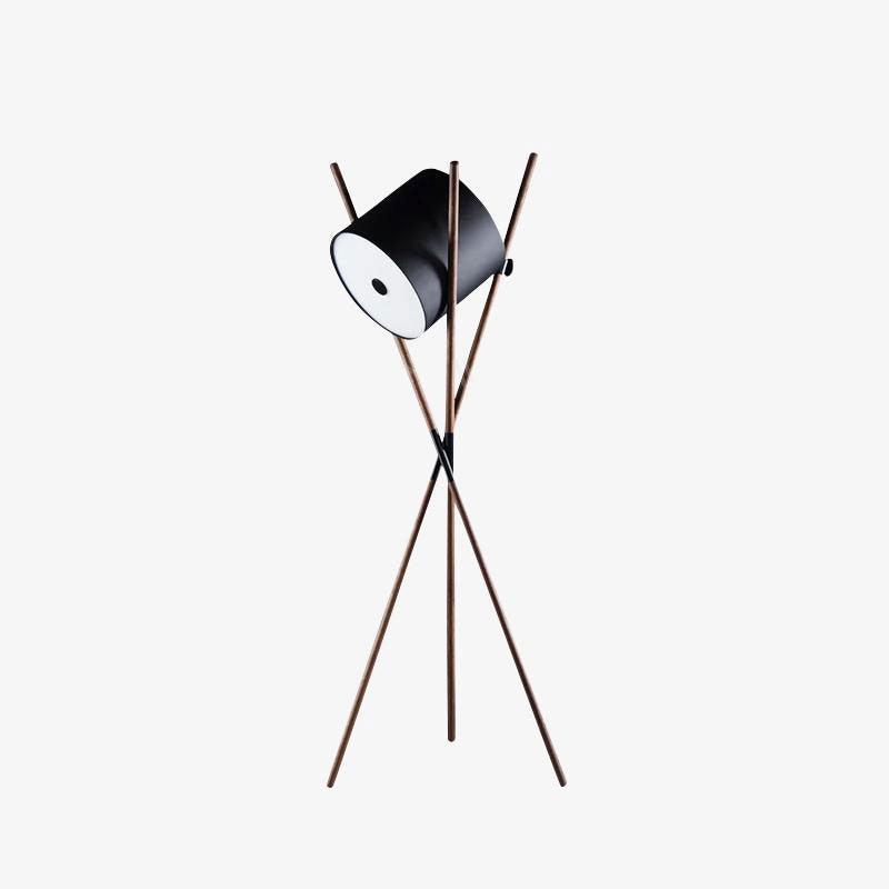 Syloena moderne houten vloerlamp