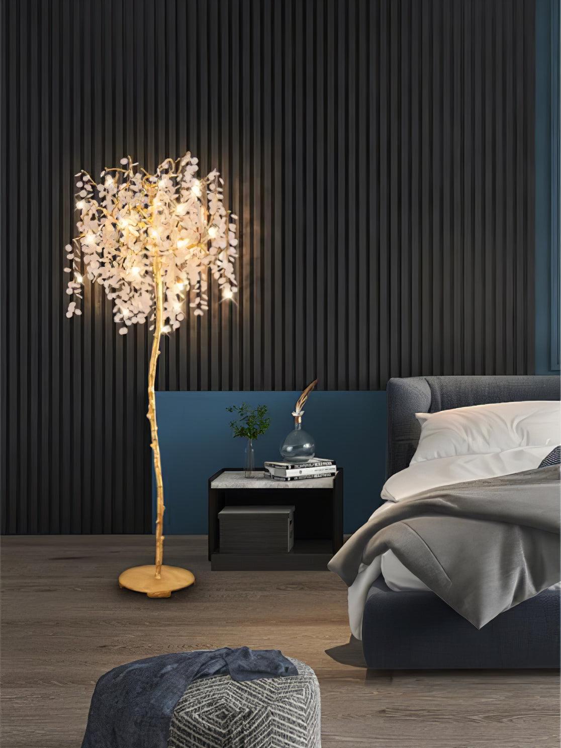 Arsorir glasboom vloerlamp