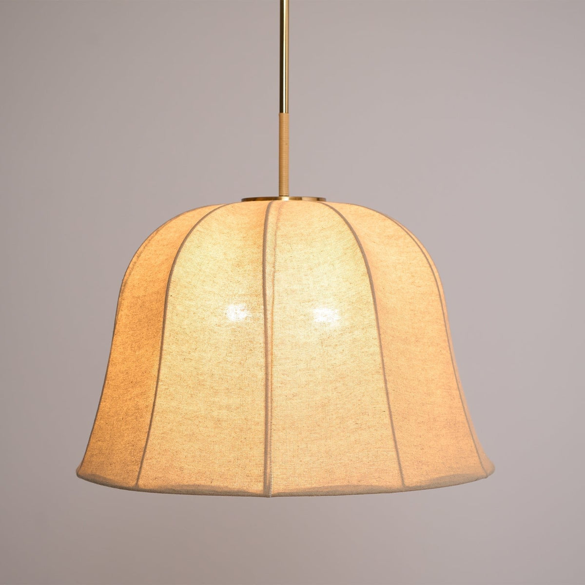 Fioalielle Vintage hanglamp van Linnen in Beige