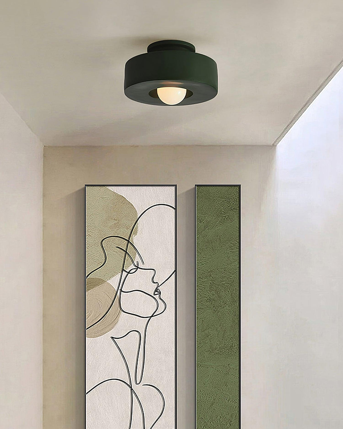 Celelian plafondlamp Simon hars cilindrisch