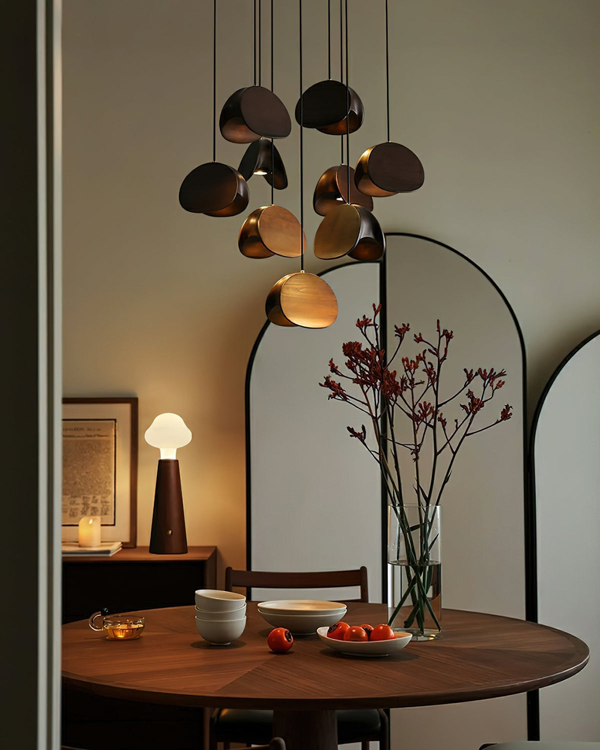 Elmiren Cluster Hout hanglamp
