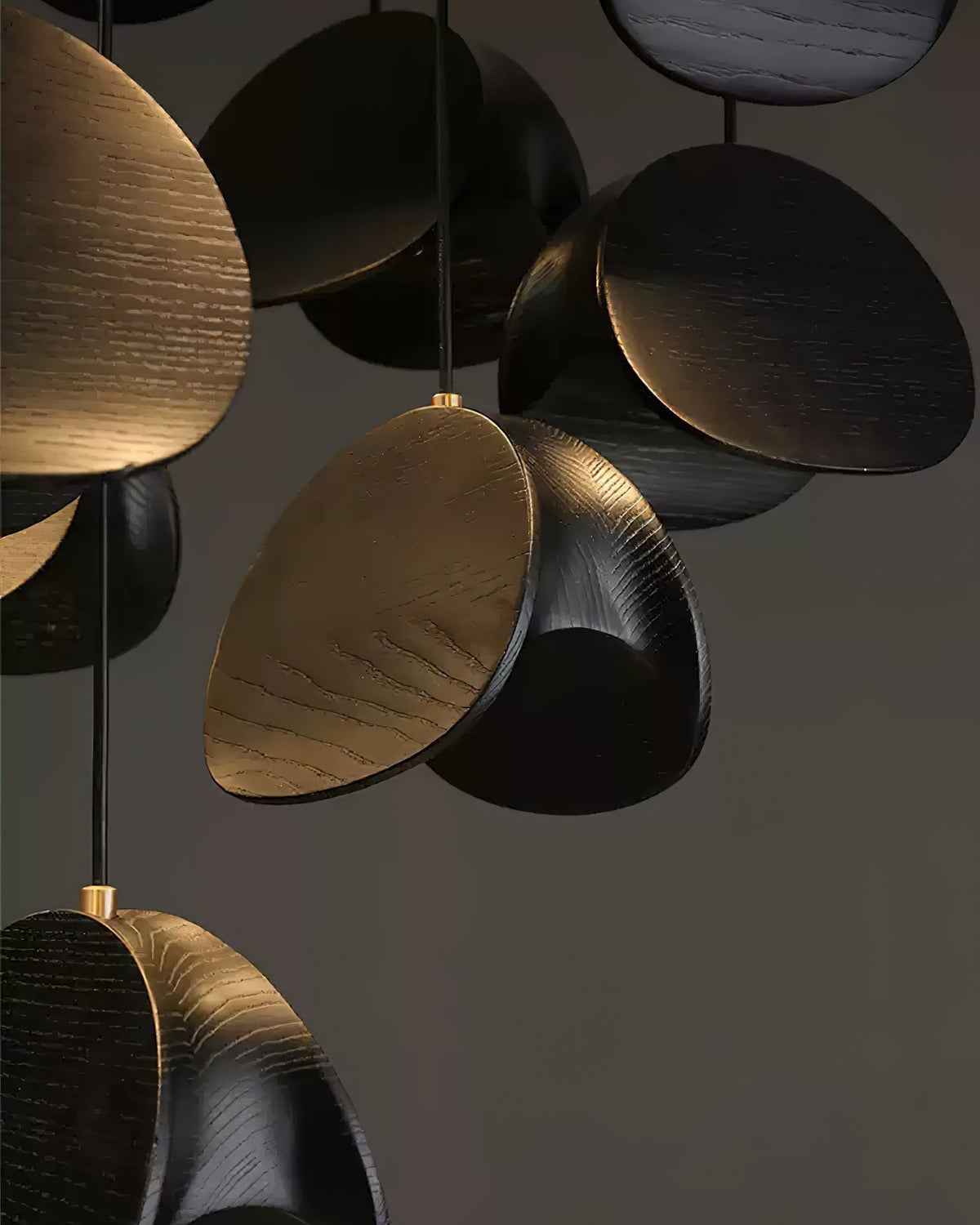 Elmiren Cluster Hout hanglamp