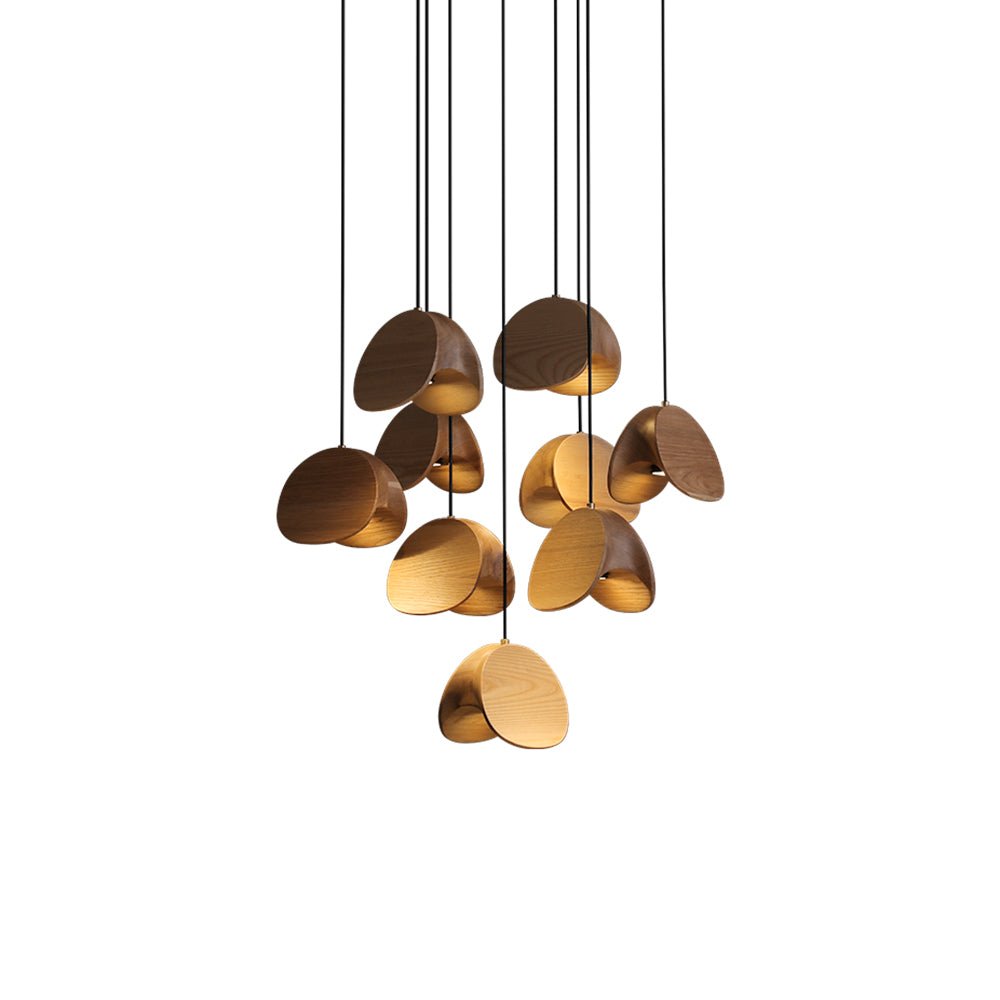 Elmiren Cluster Hout hanglamp