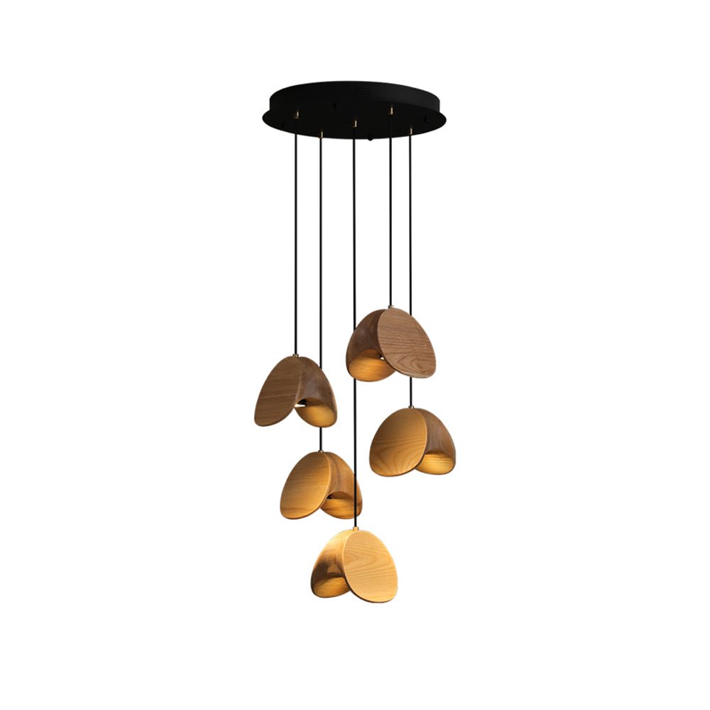 Elmiren Cluster Hout hanglamp