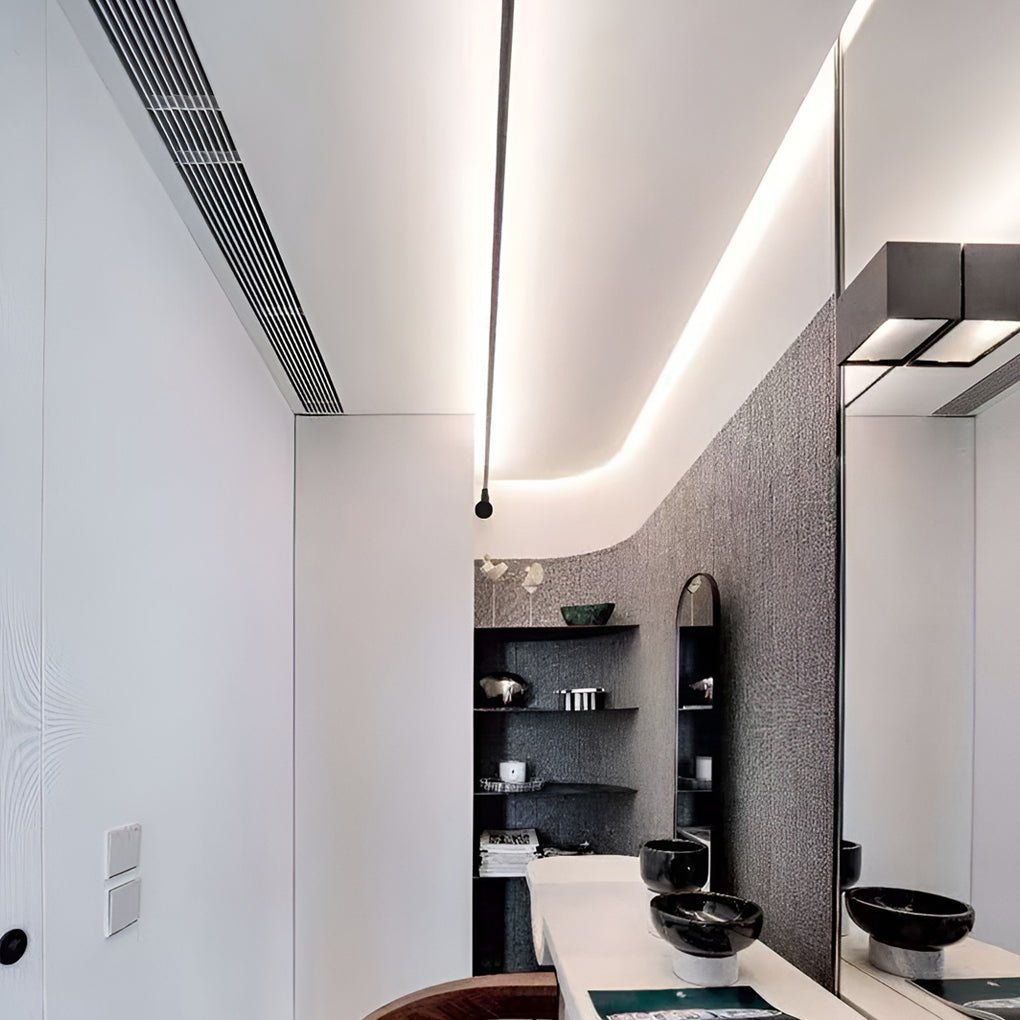 Zusken Minimalistische lineaire plafondlamp