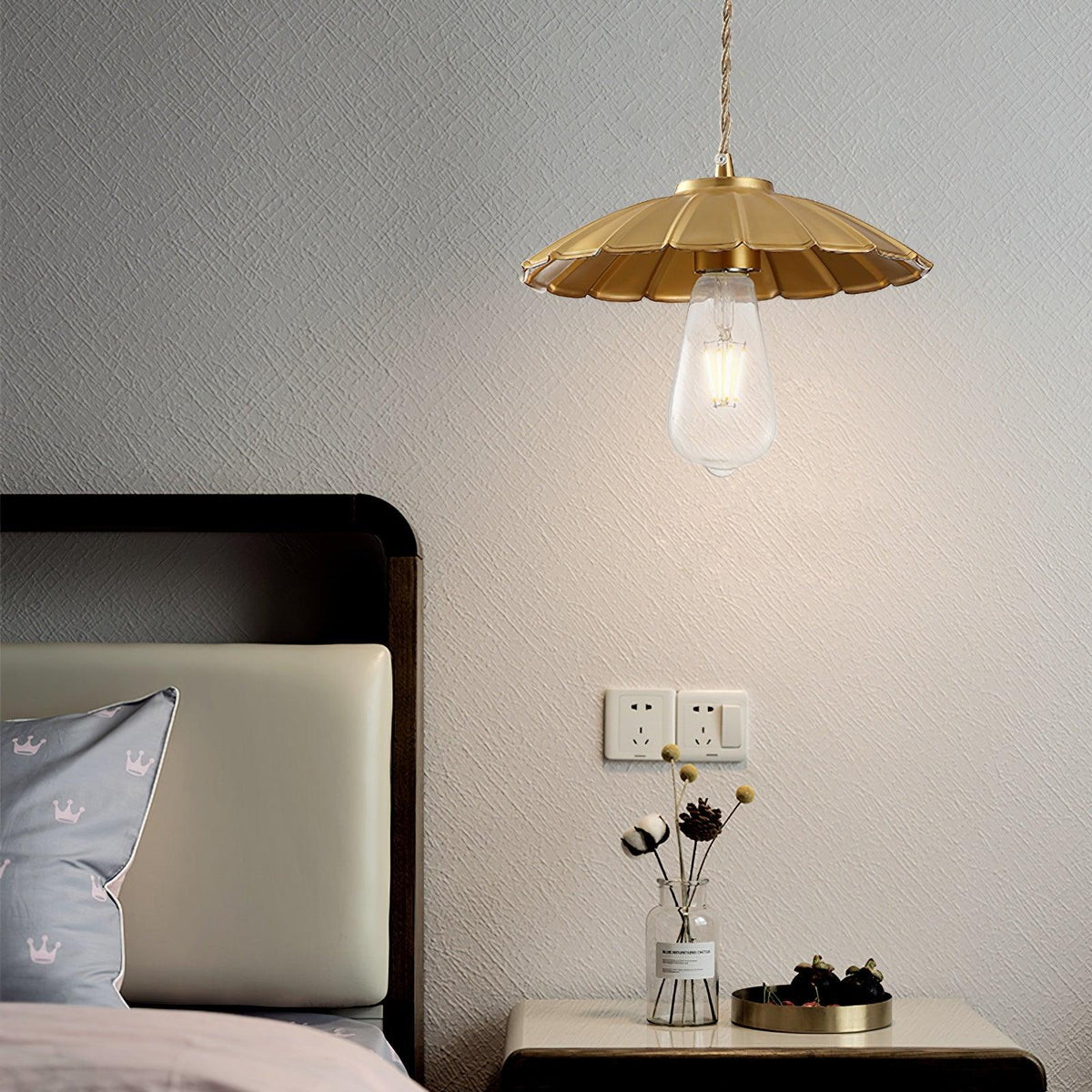 Verona hanglamp van messing