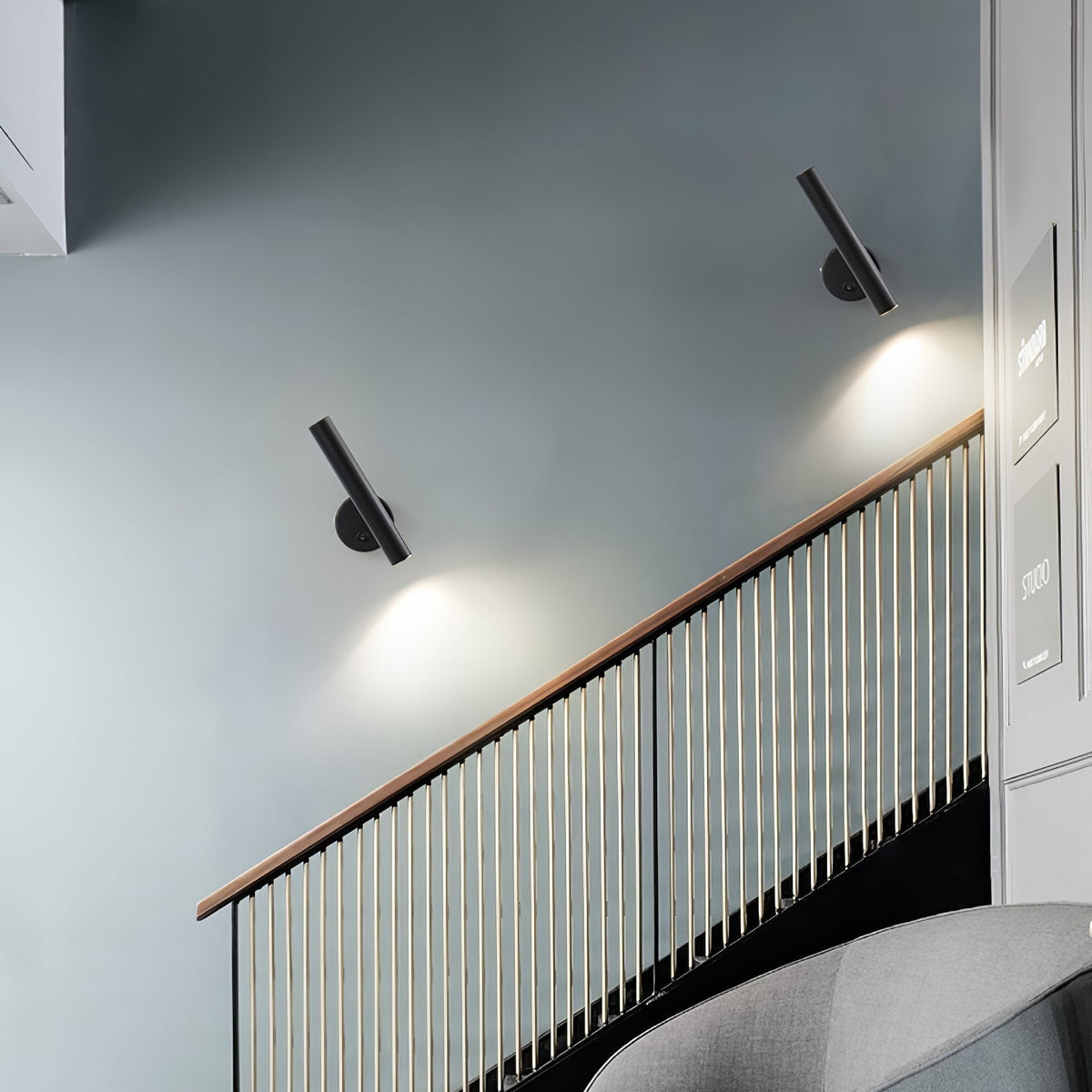 Aurel Moderne minimalistische wandlamp met verstelbare hoogte