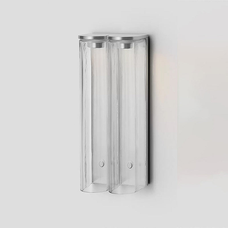 Eirisine wandlamp met glazen kap