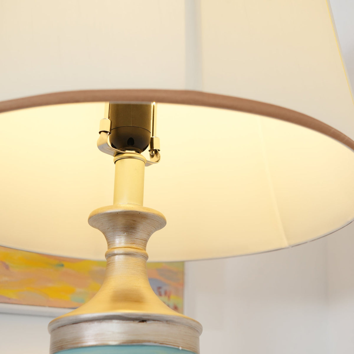 Niraaya Vintage hars vloerlamp