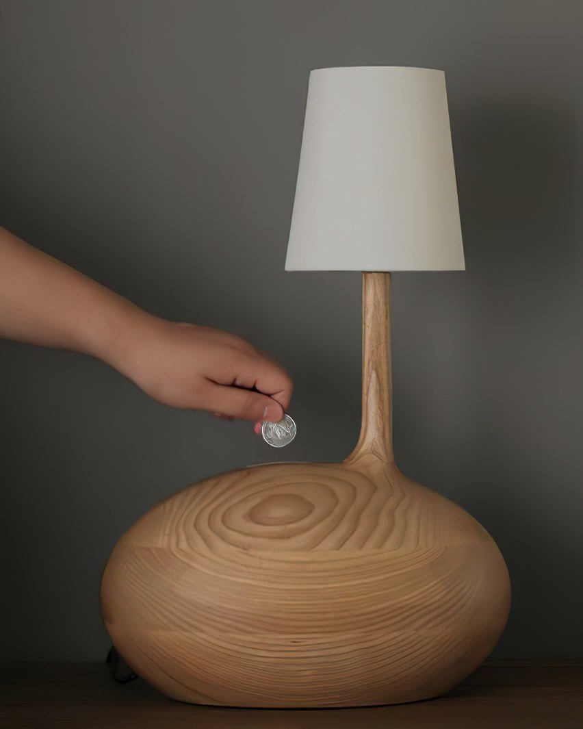 Brixten Houten Stoffen tafellamp