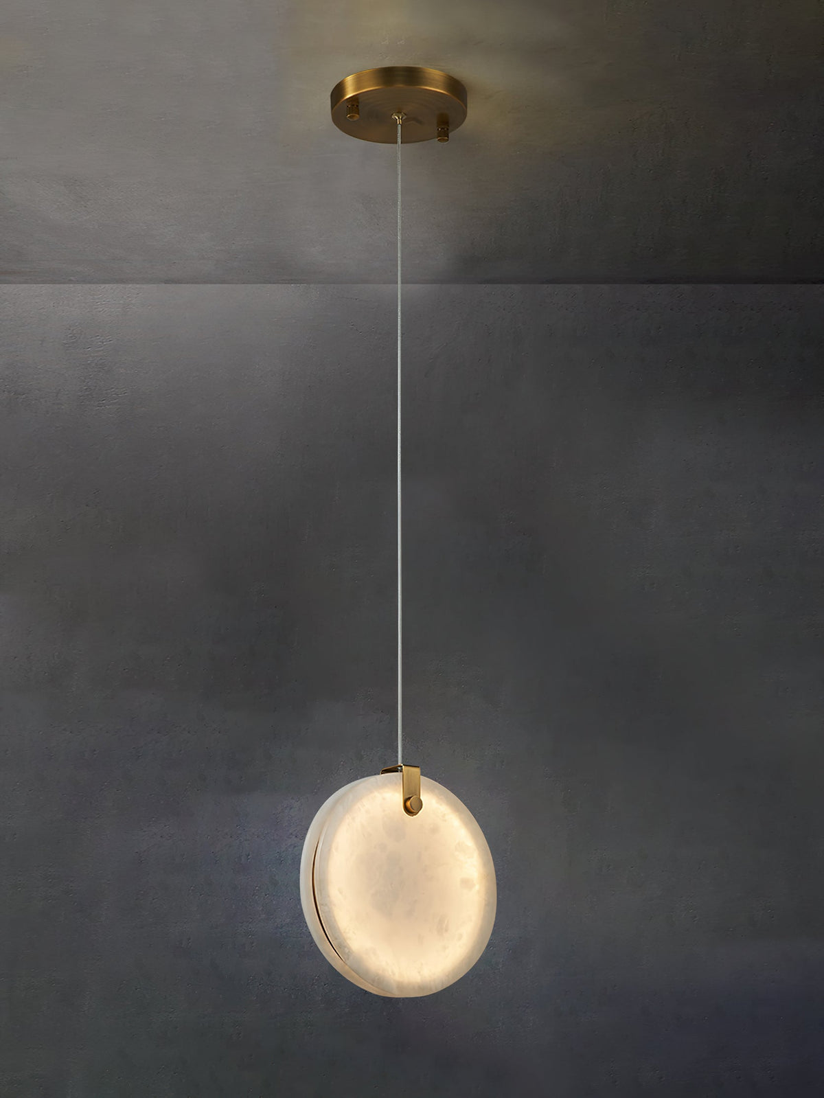 Nivaine hanglamp van albast