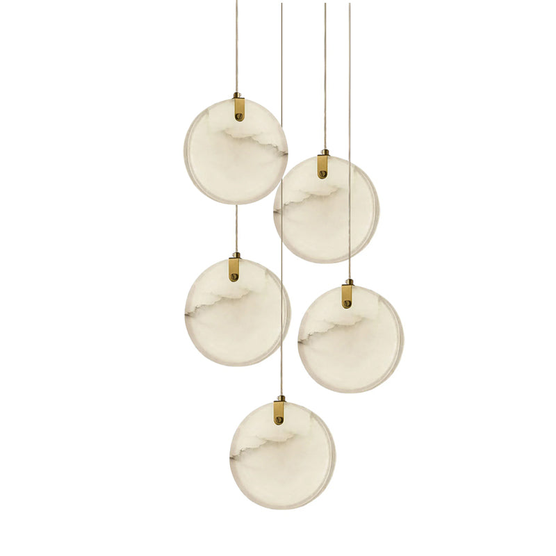 Nivaine hanglamp van albast