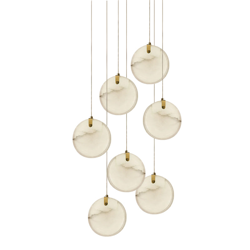 Nivaine hanglamp van albast