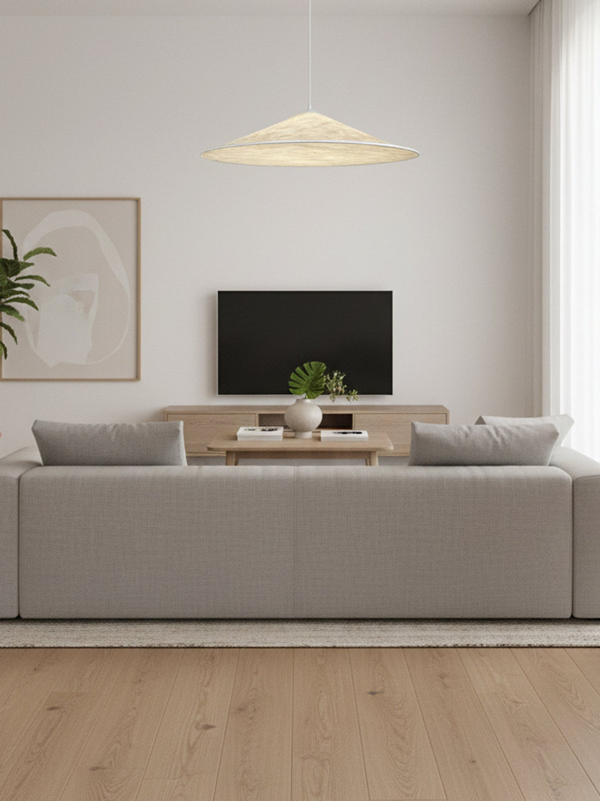 Lunoaya Disc Paper hanglamp