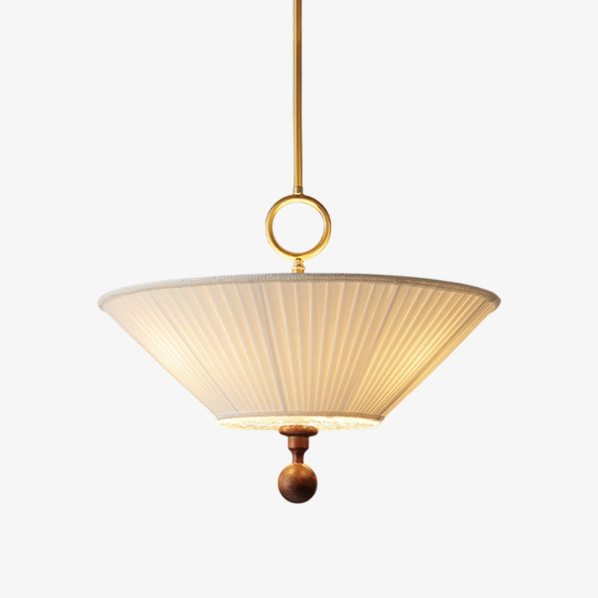 Maltik hanglamp met plooien