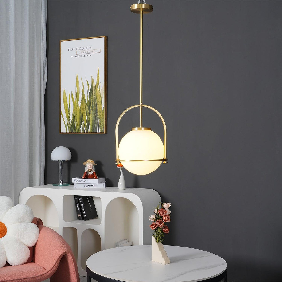 Brandonis Moderne hanglamp van glas