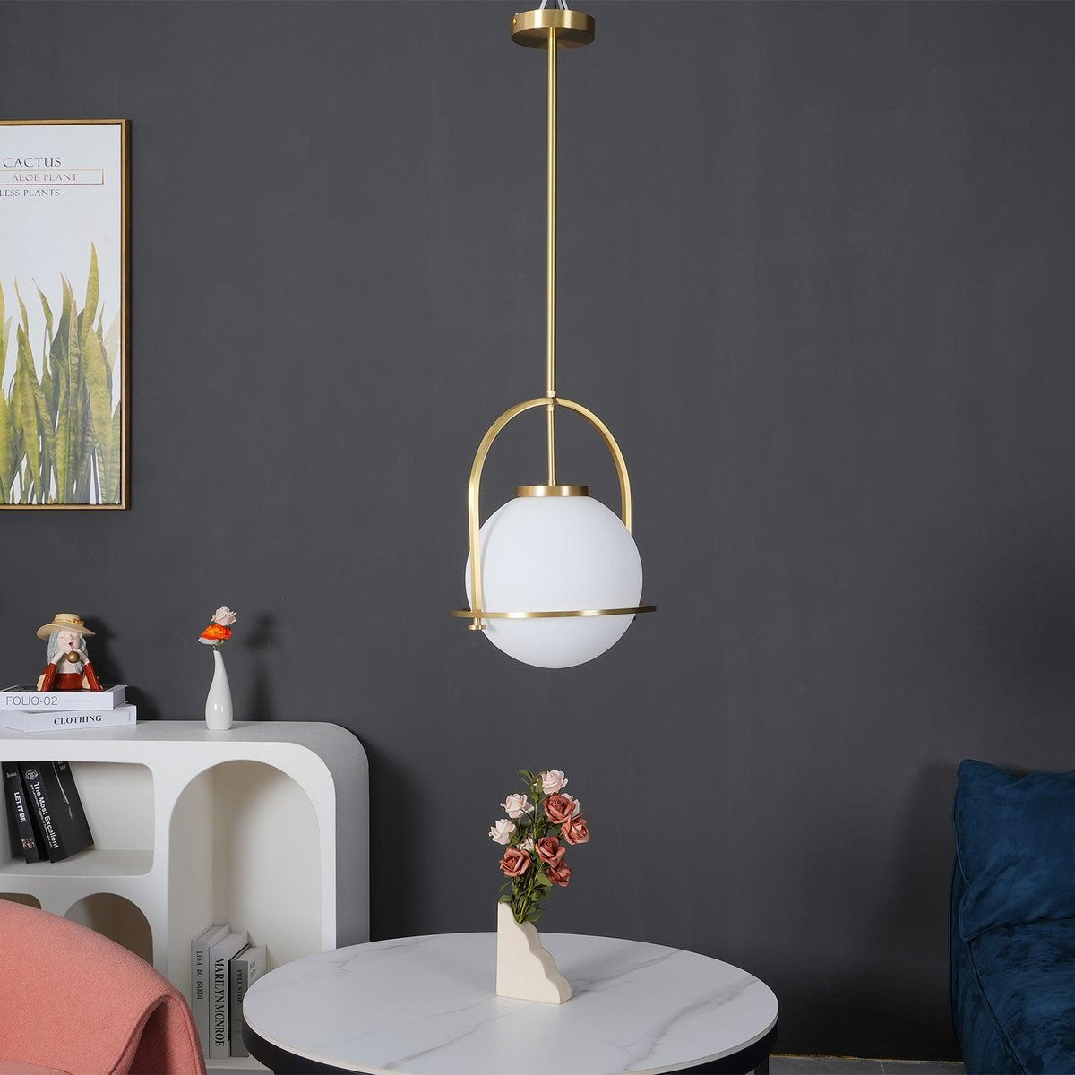 Brandonis Moderne hanglamp van glas