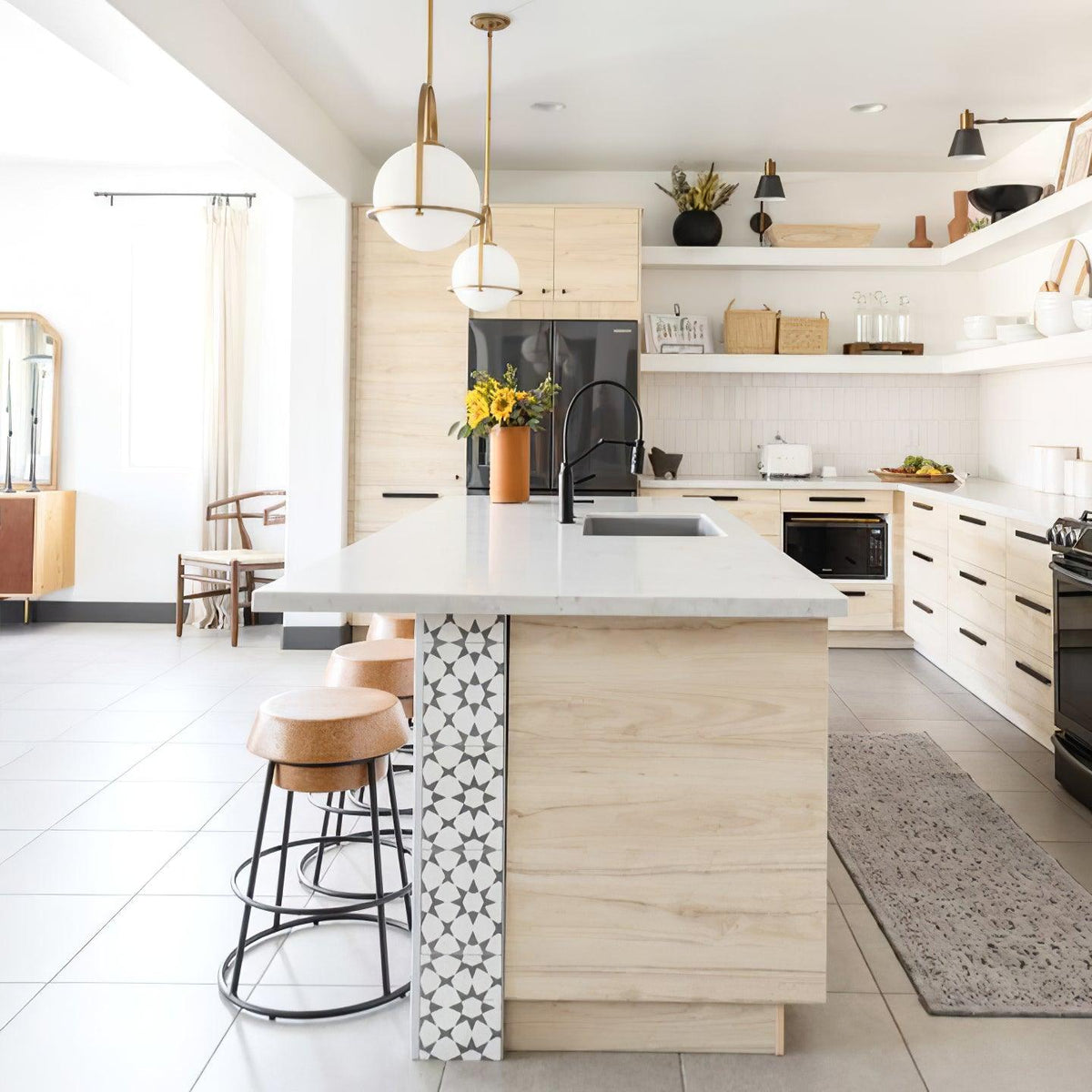 Brandonis Moderne hanglamp van glas