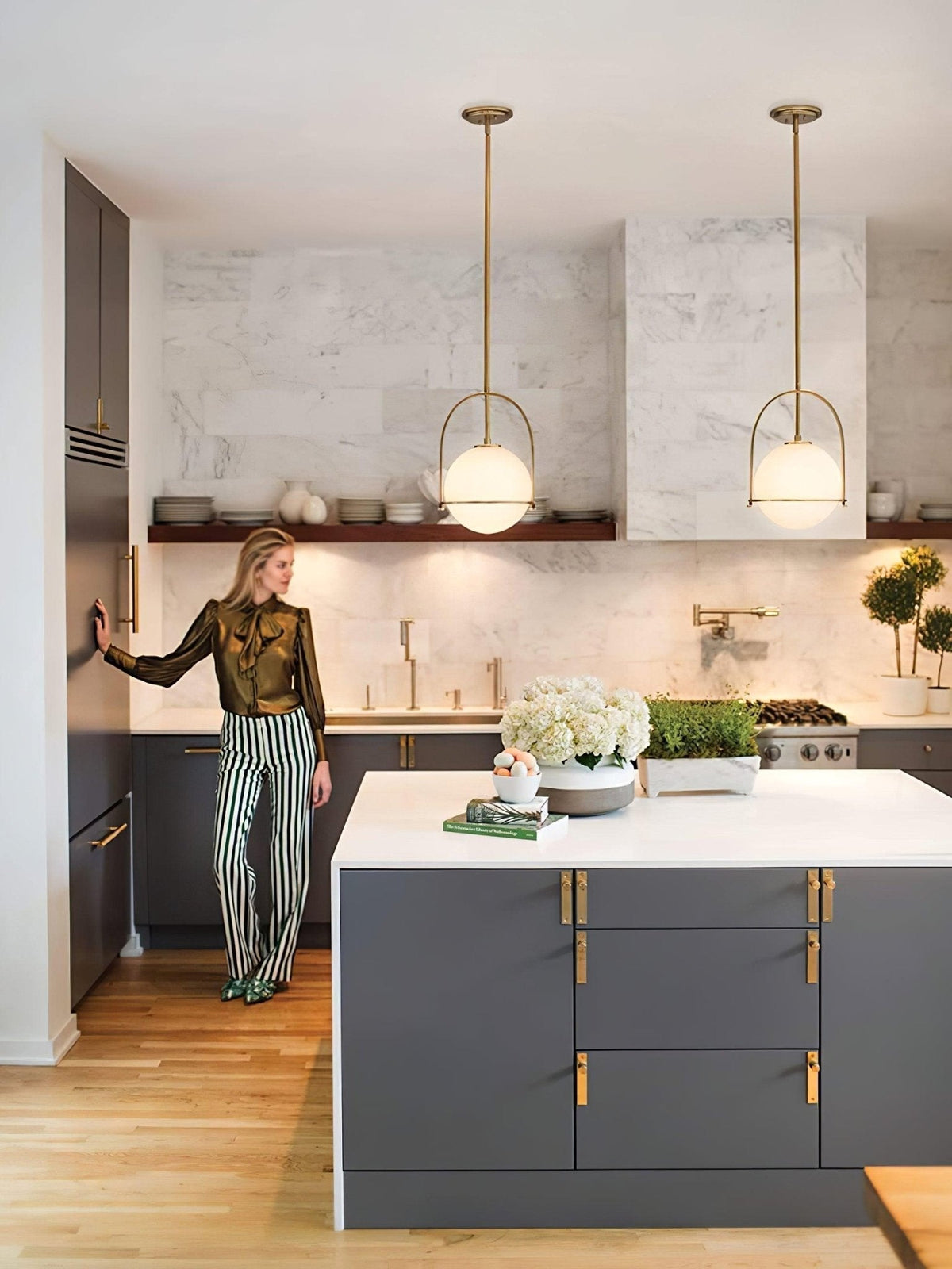 Brandonis Moderne hanglamp van glas