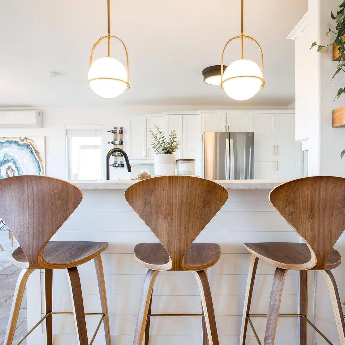 Brandonis Moderne hanglamp van glas
