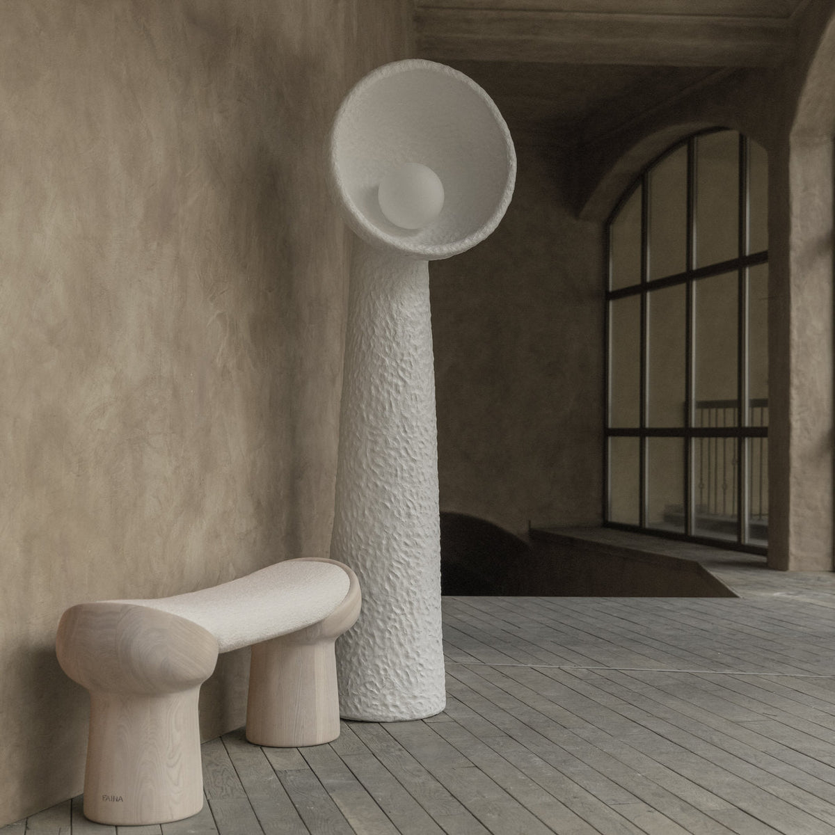 Arliris Concrete tafellamp