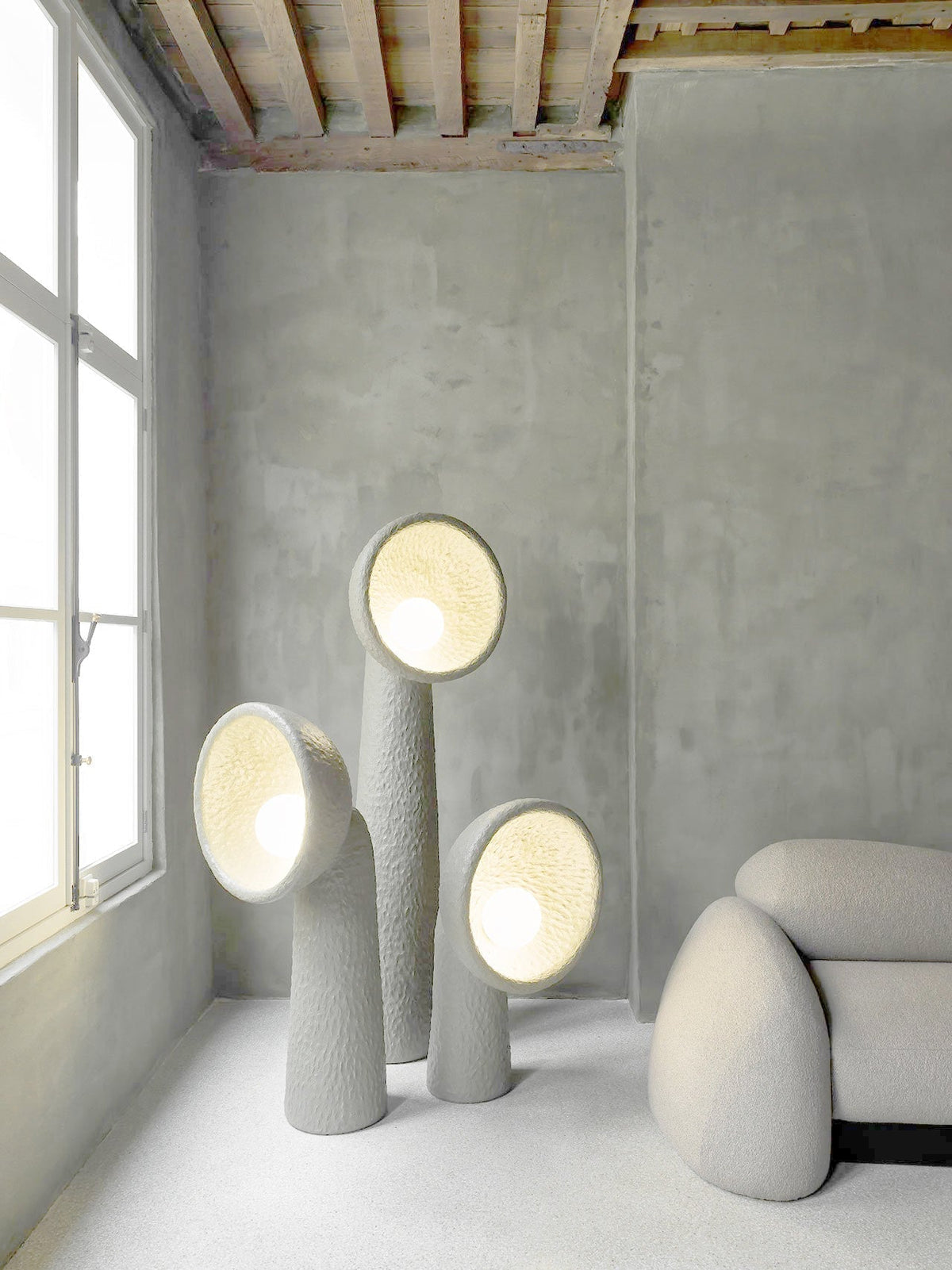 Arliris Concrete tafellamp