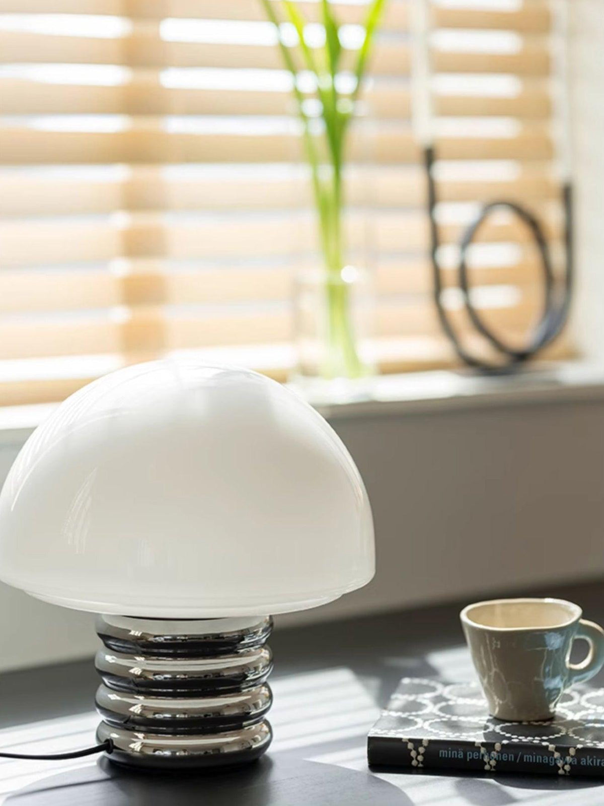Ortvin Minimalistische glazen tafellamp