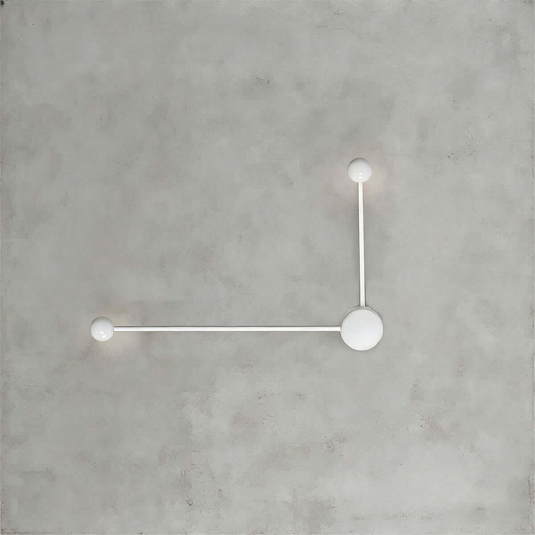 Sphere-on-Stem LED wandlamp