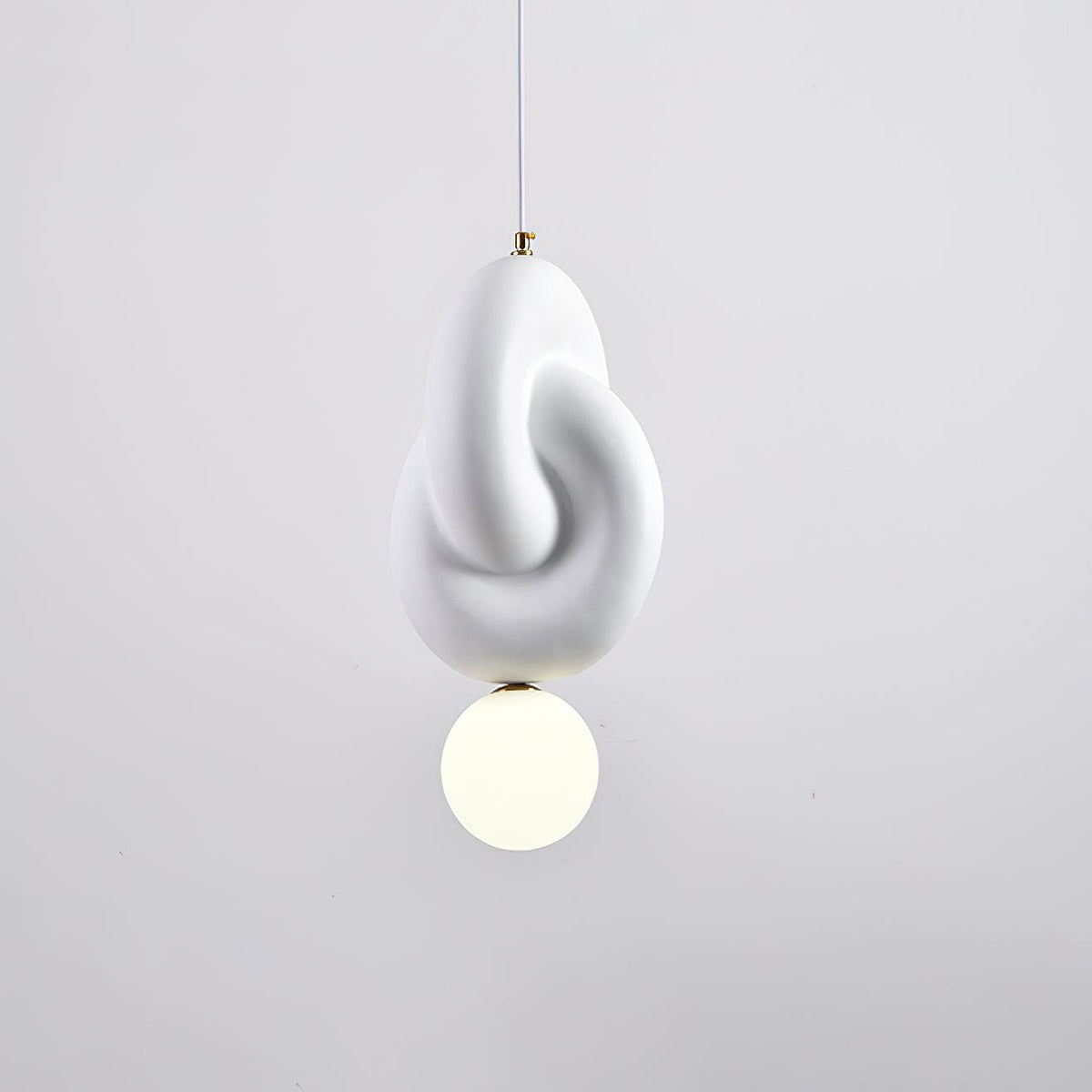 Tyev individuele creatieve hars-glas hanglamp