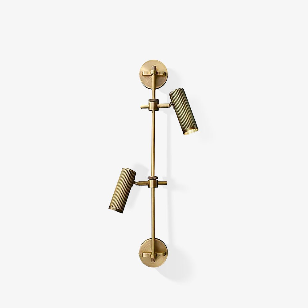 Kirixel wandlamp in messing