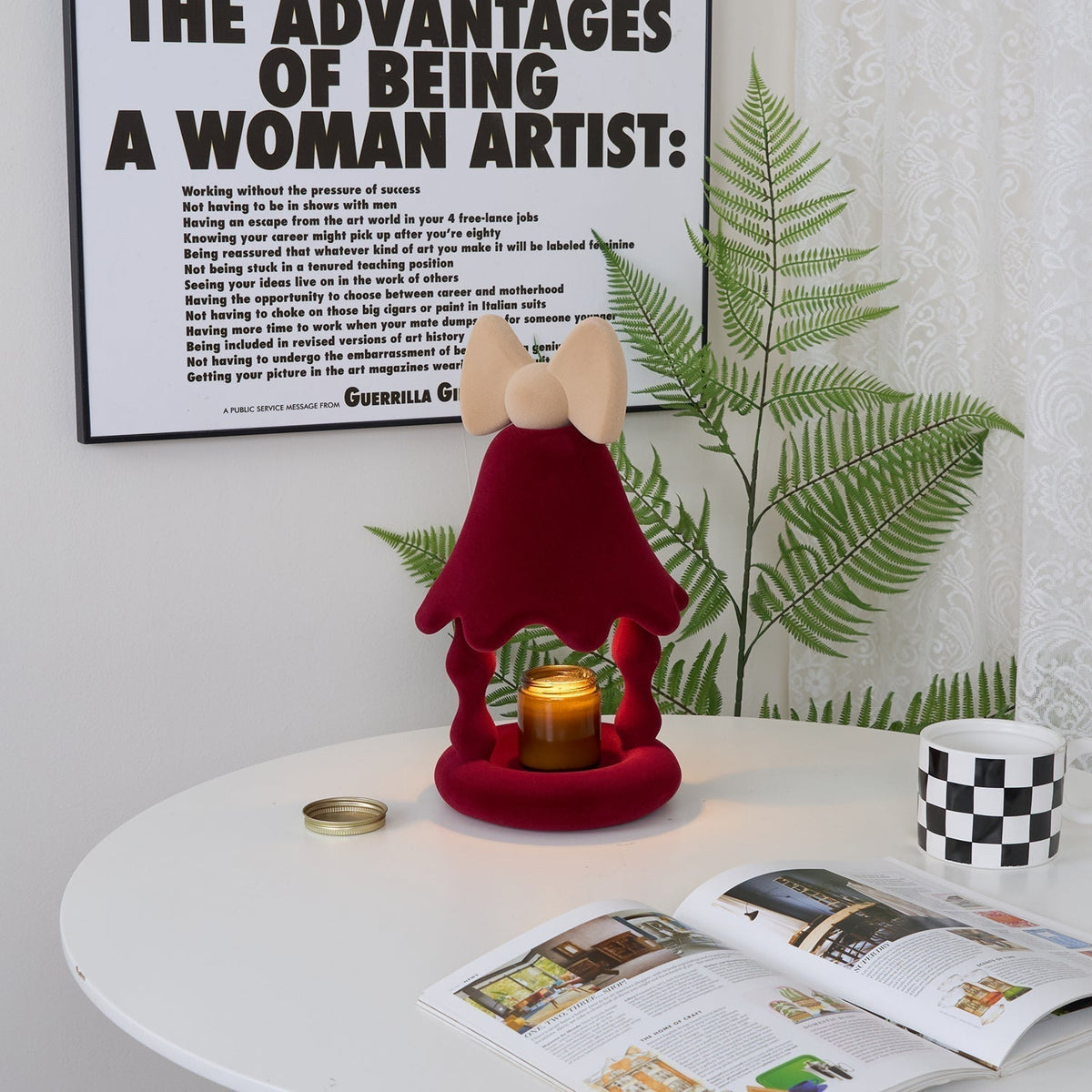 Rivinelle kaarsenwarmerlamp