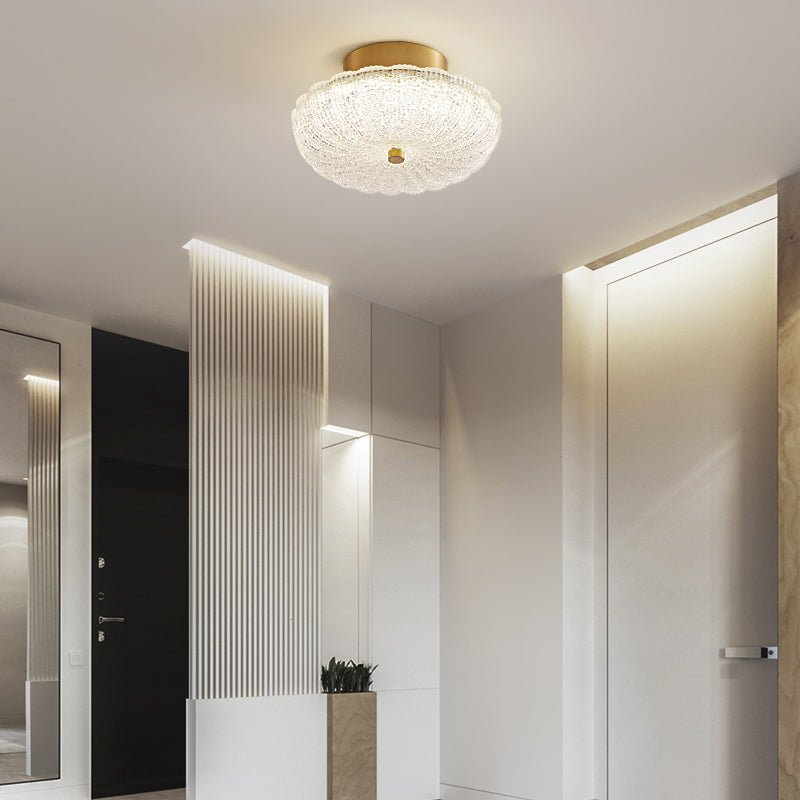 Evraeel Moderne minimalistische plafondlamp met sterrenhemel glas