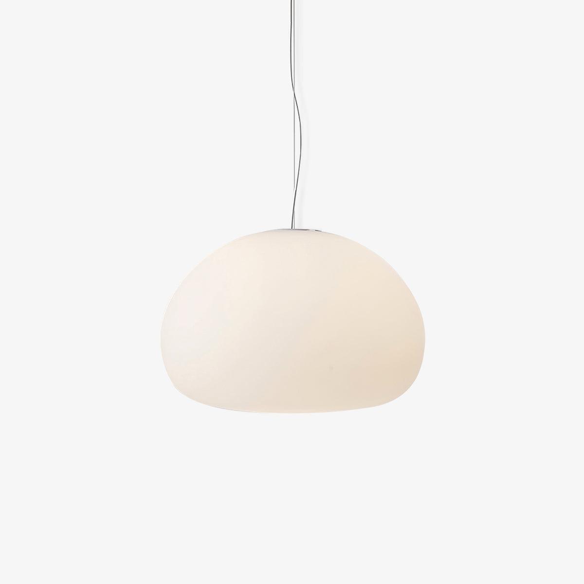 Zerina hanglamp met glazen kap