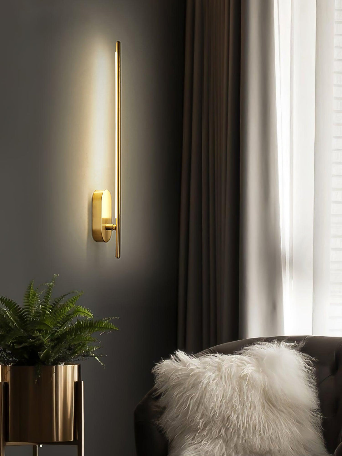 Vrysl wandlamp Staafvorm Met Stekker Minimalistisch