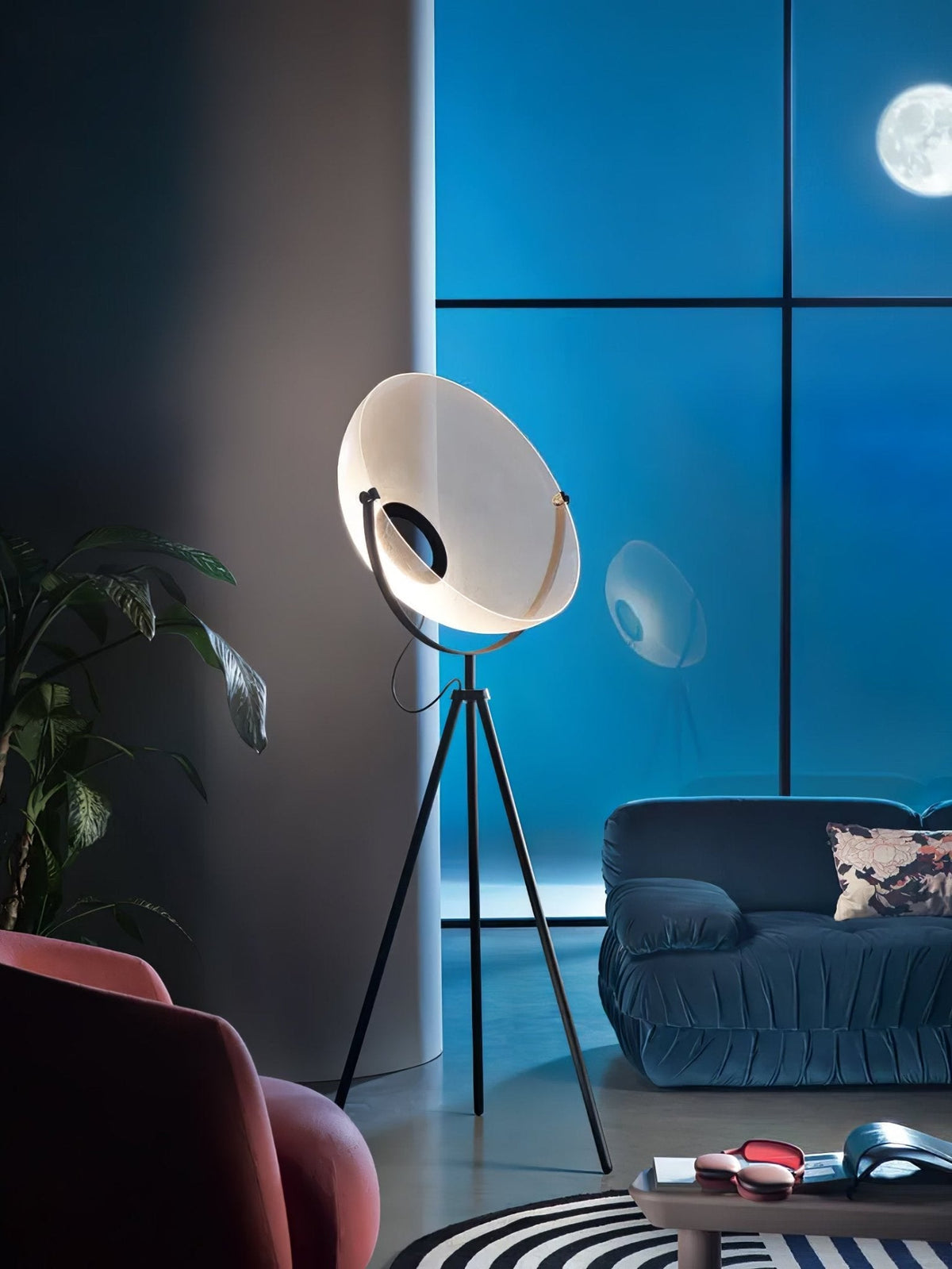 Zasolyra Tripod vloerlamp